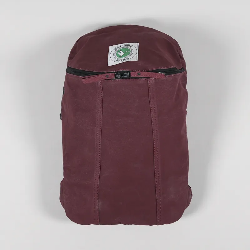 Cora And Spink Twenty Ball Backpack Burgundy
