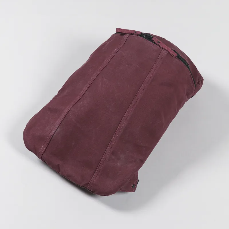 Cora And Spink Twenty Ball Backpack Burgundy-2