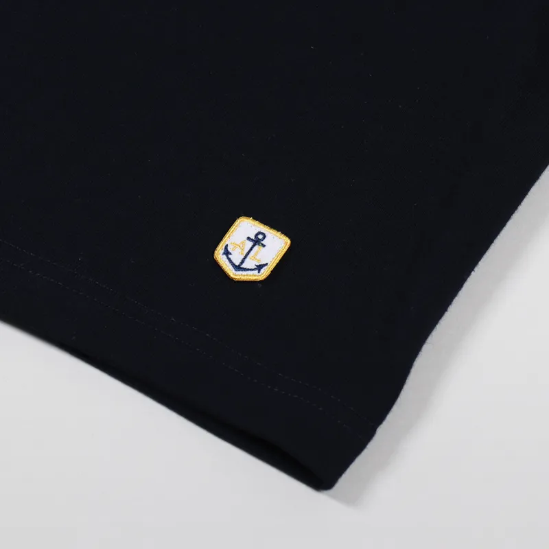 Armor Lux Lot De T Shirt 2 Pack Blanc Rich Navy-4