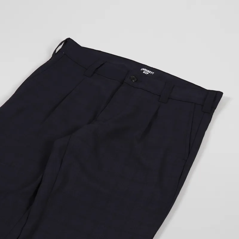 Carhartt WIP Taylor Pant Armstrong Check Navy Rigid-5