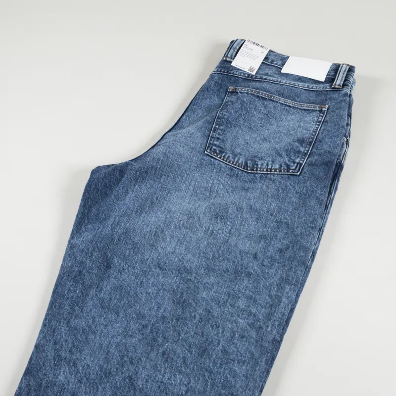 Edwin Tyrell Pant Blue Cloud Bleach-4