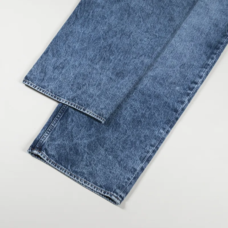 Edwin Tyrell Pant Blue Cloud Bleach-5