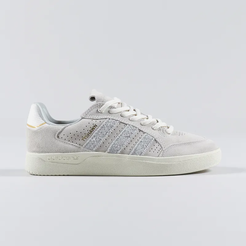 Adidas Skateboarding Tyshawn Low Shoes White Grey-4