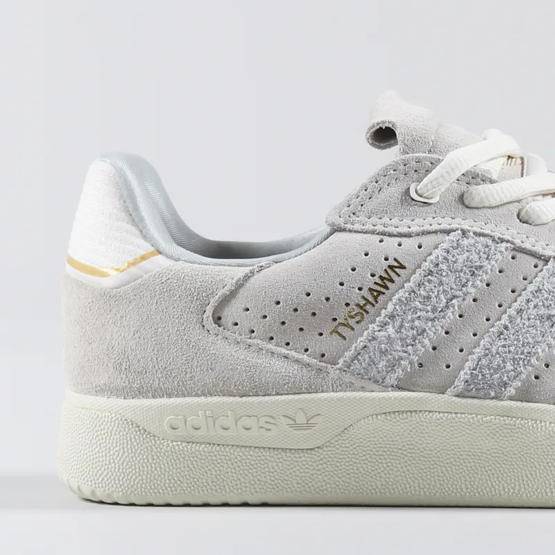 Adidas Skateboarding Tyshawn Low Shoes White Grey-5