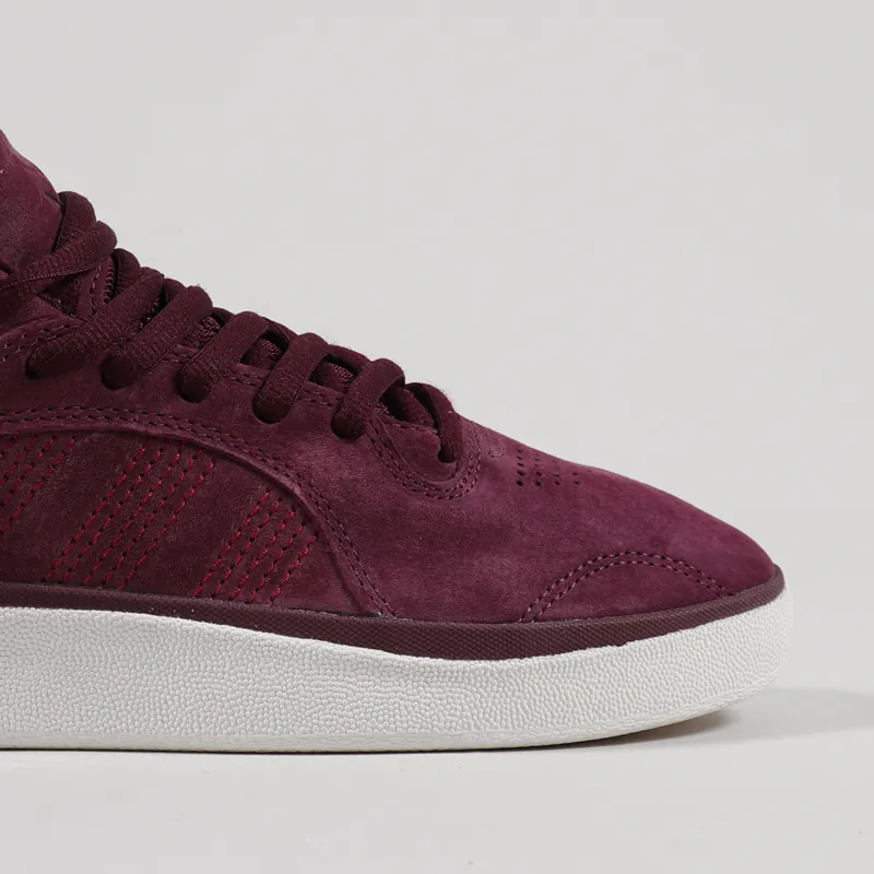 Adidas Skateboarding Tyshawn Shoes Maroon White Gold-6