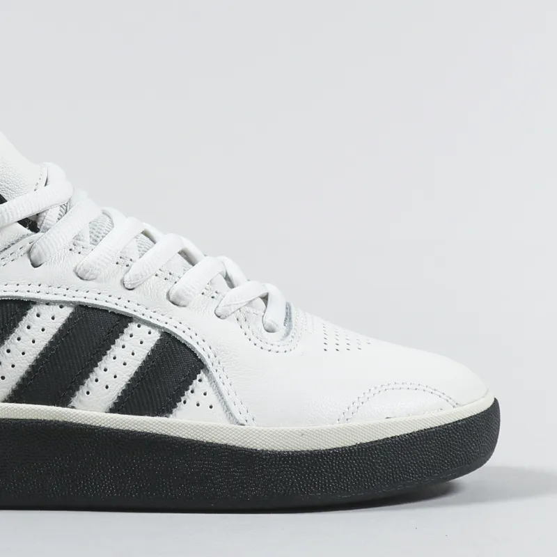 Adidas Skateboarding Tyshawn Shoes White Black Purple-6