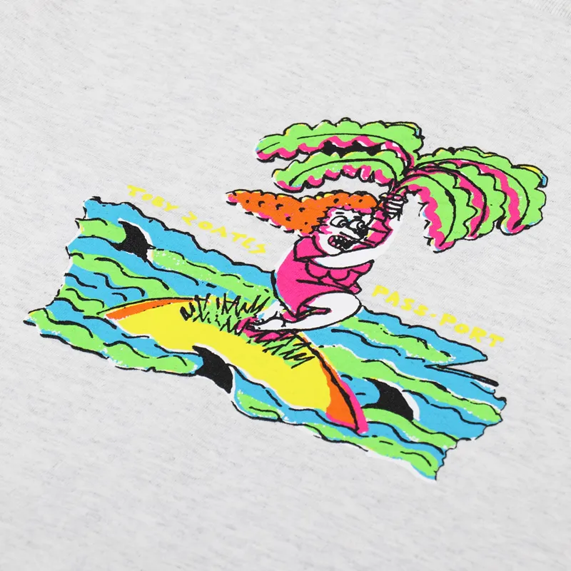 Pass Port TZ Darling T Shirt Ash-4