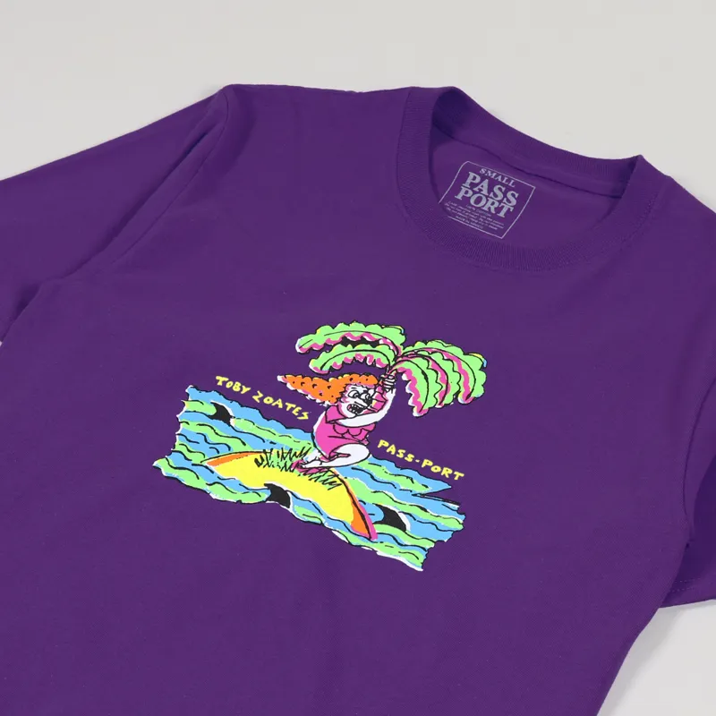 Pass Port TZ Darling T Shirt Purple-3
