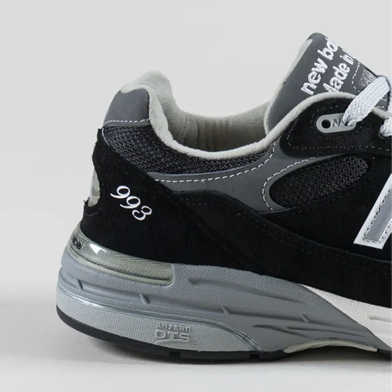 New Balance Made in USA 993 Shoes Black Grey-4