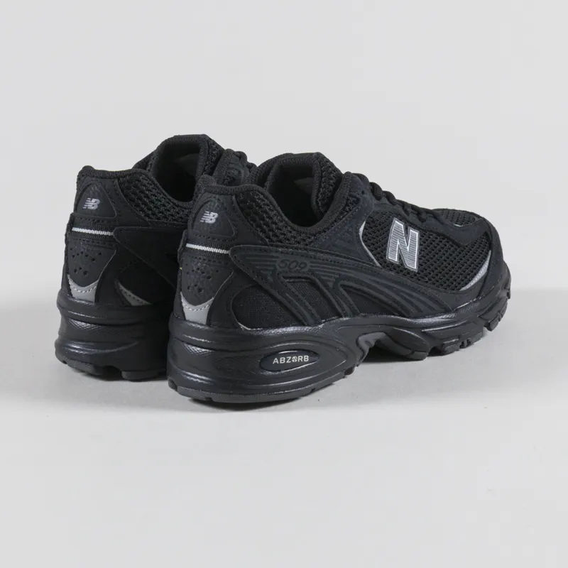 New Balance 509 Shoes Black-1