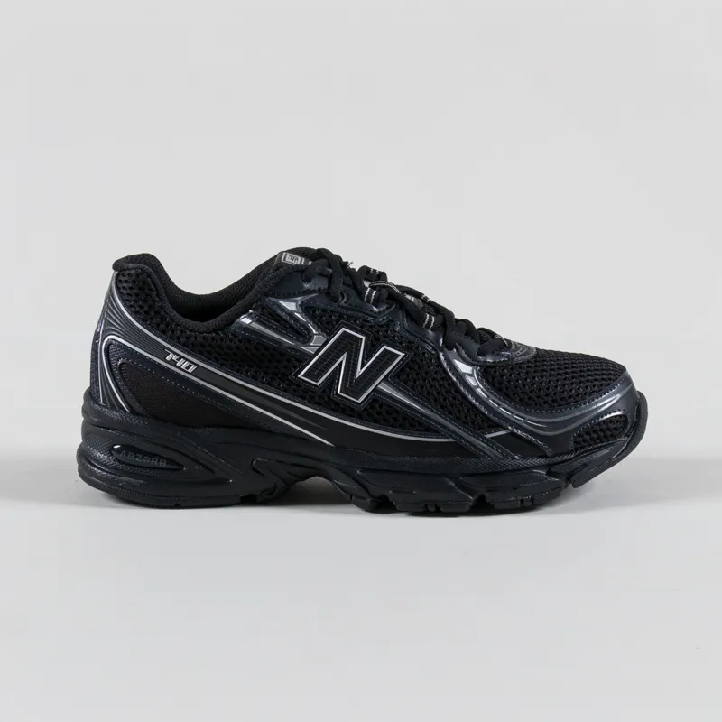 New Balance 740 Shoes Black-2