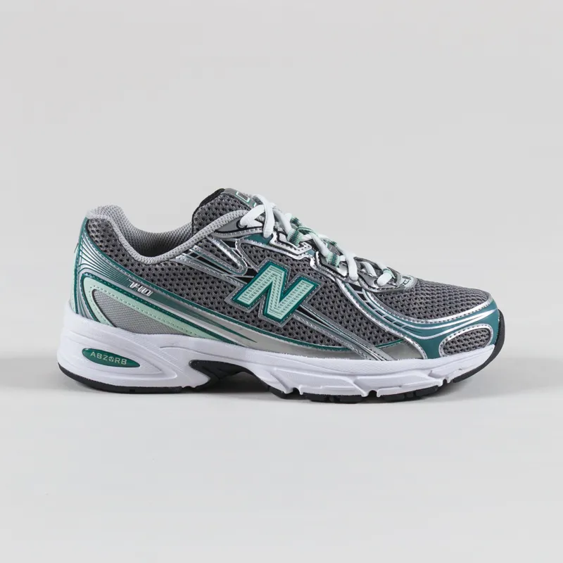 New Balance 740 Shoes Silver Metallic-2