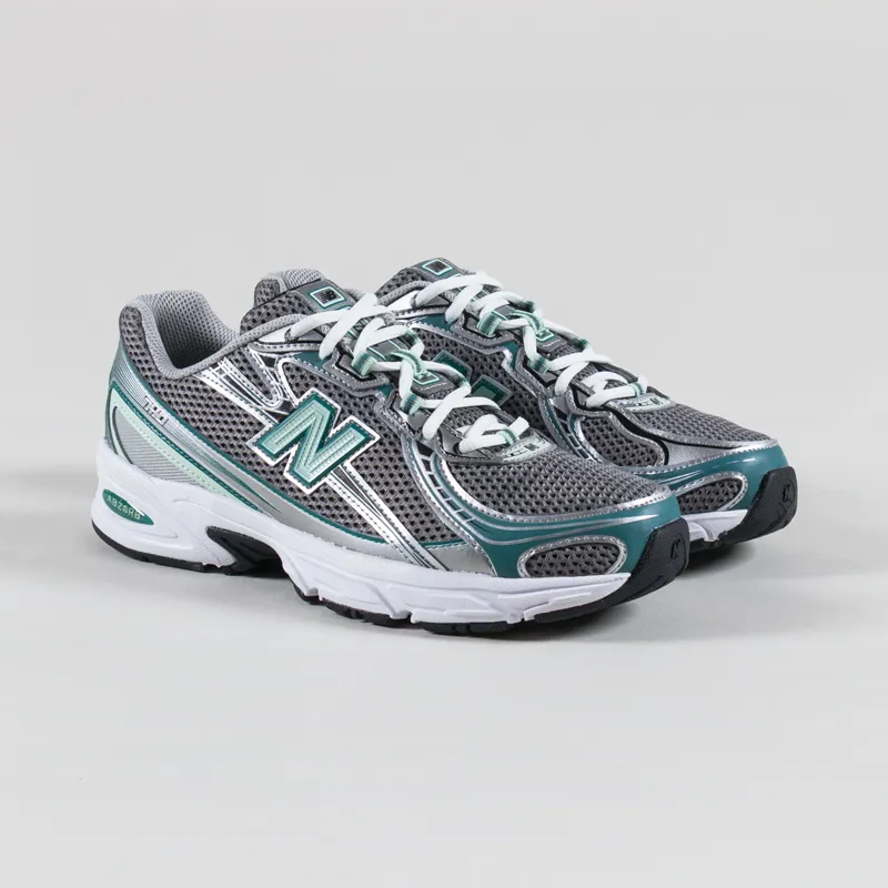 New Balance 740 Shoes Silver Metallic