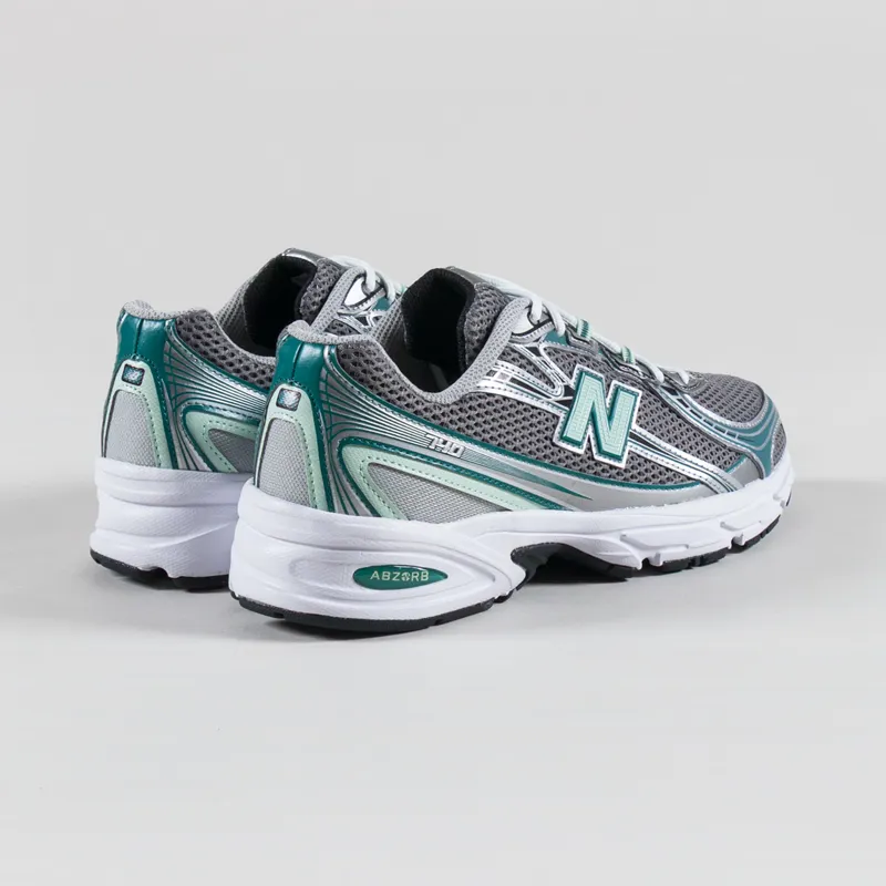 New Balance 740 Shoes Silver Metallic-1