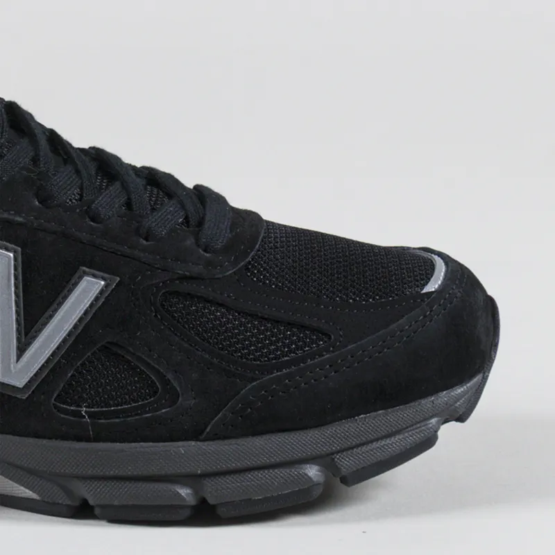 New Balance Made in USA 990v4 Shoes Black-5