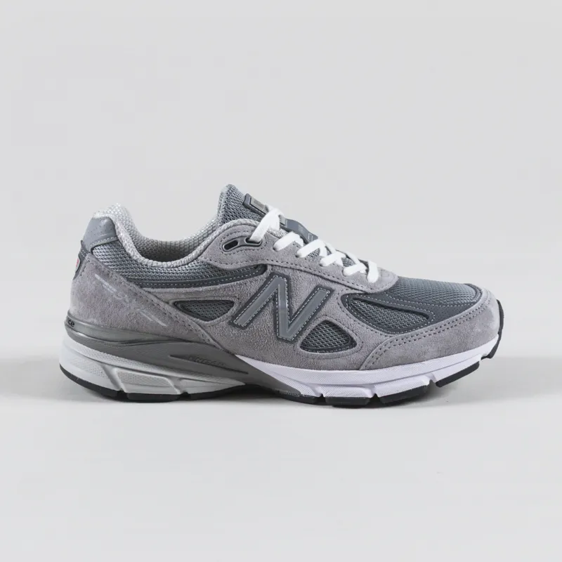 New Balance Made in USA 990v4 Shoes Grey-2