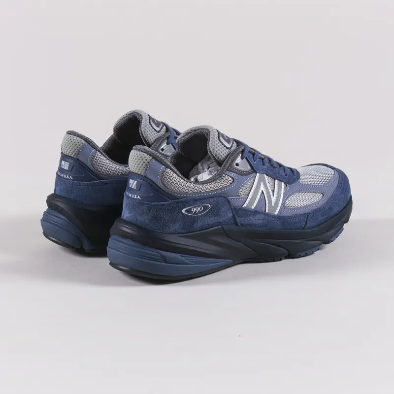 New Balance 990v6 Shoes Vintage Indigo Eclipse Slate Grey-1