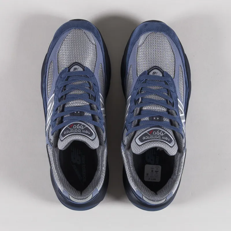 New Balance 990v6 Shoes Vintage Indigo Eclipse Slate Grey-6