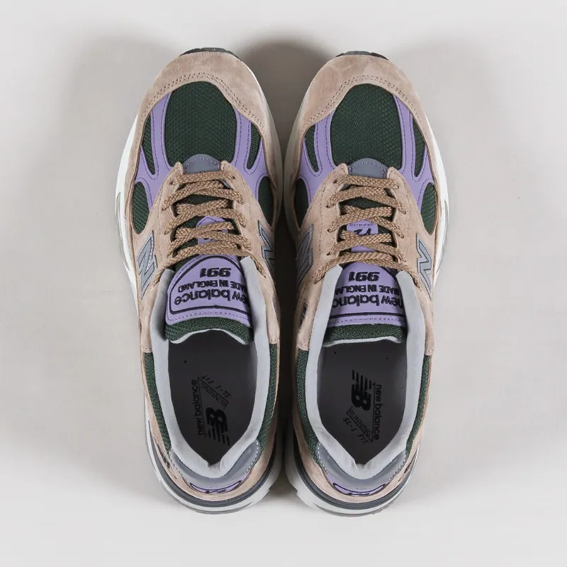 New Balance Made In UK 991v2 Shoes Cement-6