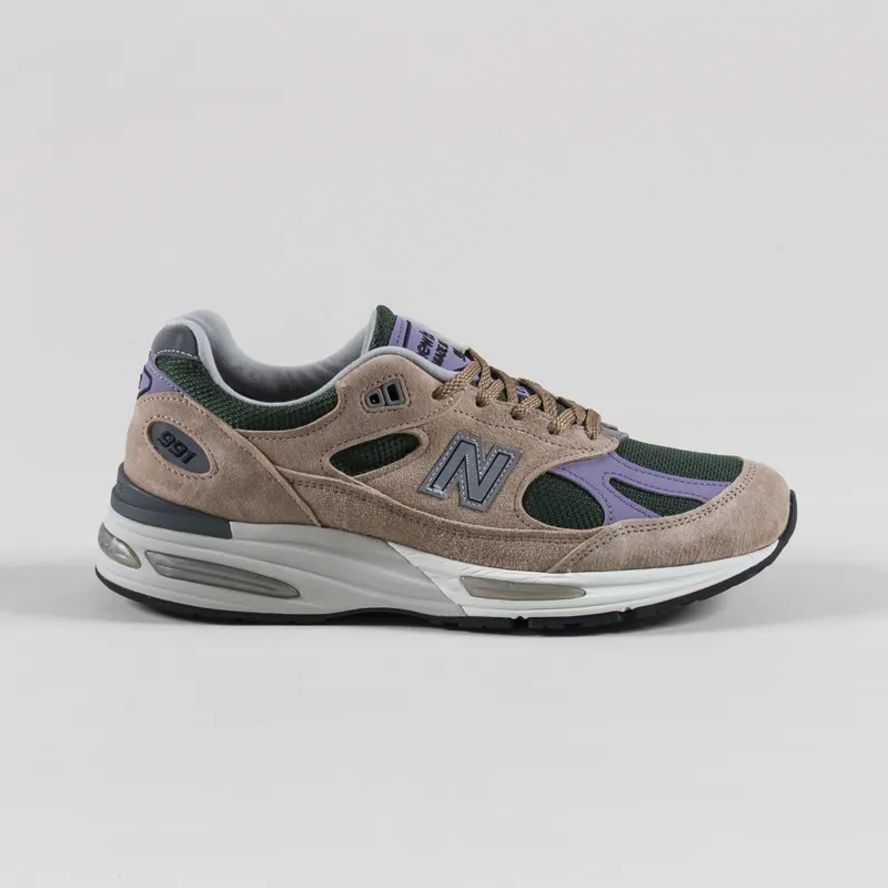 New Balance Made In UK 991v2 Shoes Cement-2
