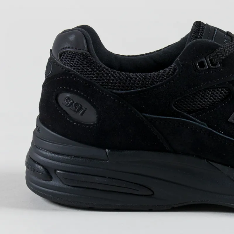 New Balance Made In UK 991v2 Shoes Black-4
