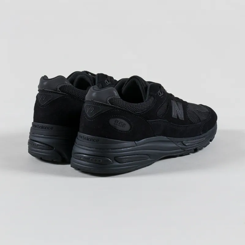 New Balance Made In UK 991v2 Shoes Black-1