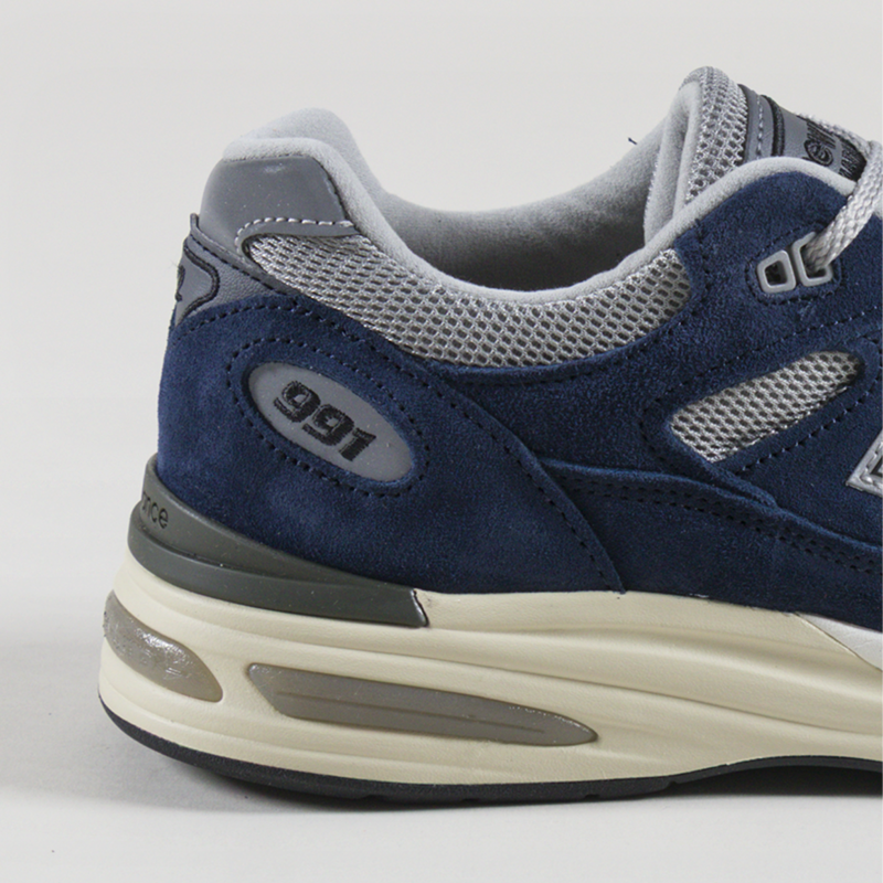 New Balance Made In UK 991v2 Shoes Insignia Blue-4