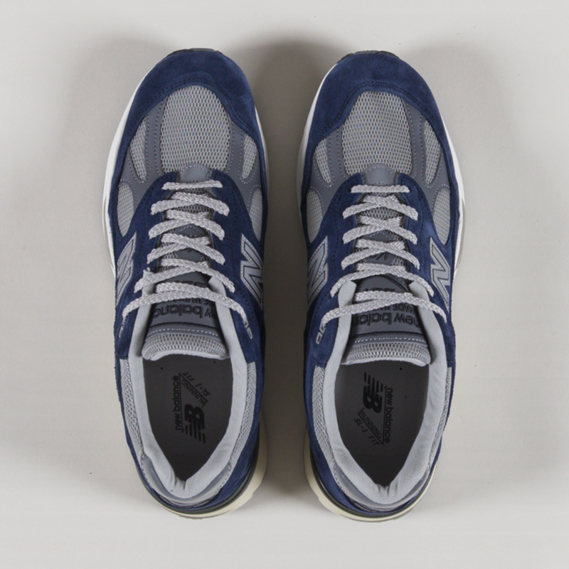 New Balance Made In UK 991v2 Shoes Insignia Blue-6