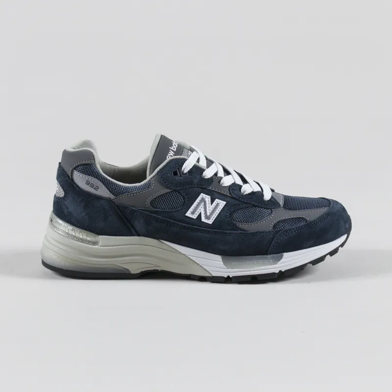 New Balance Made in USA 992 Shoes Navy-2