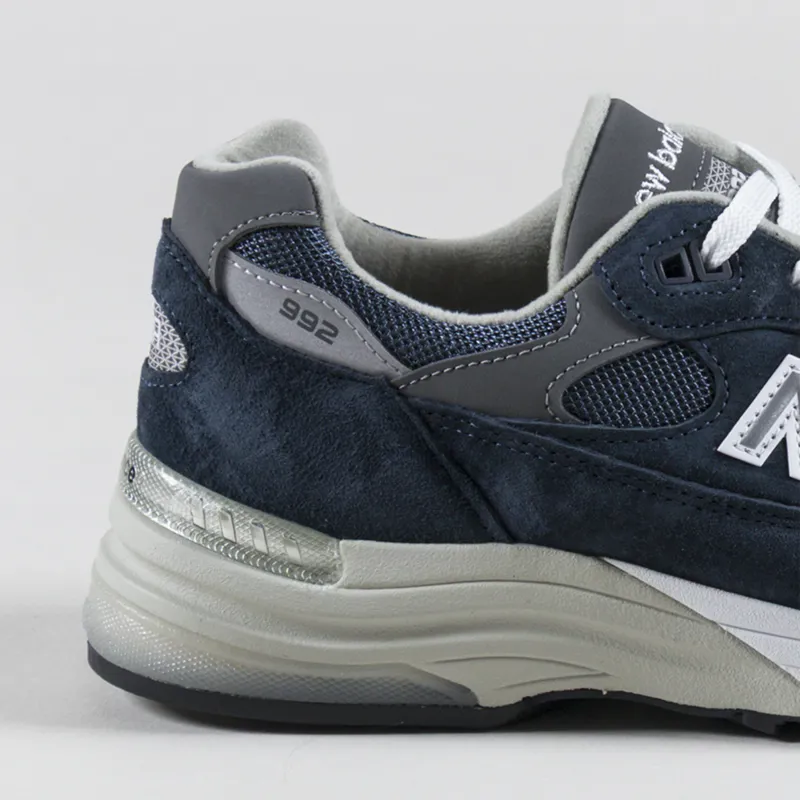 New Balance Made in USA 992 Shoes Navy-4