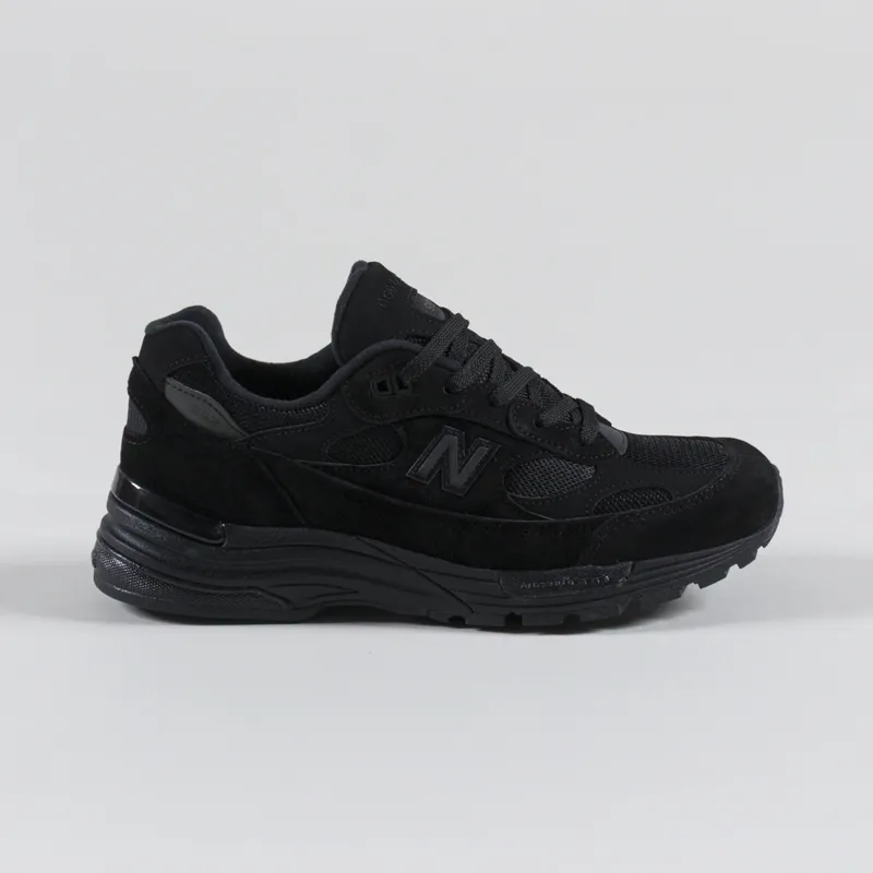 New Balance Made in USA 992 Shoes Black-2
