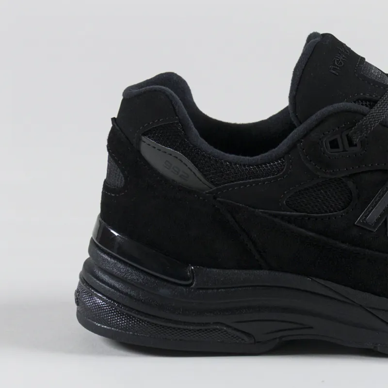 New Balance Made in USA 992 Shoes Black-4