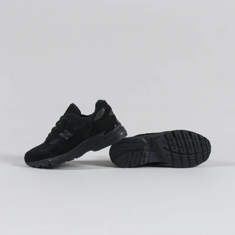 New Balance Made in USA 992 Shoes Black-3