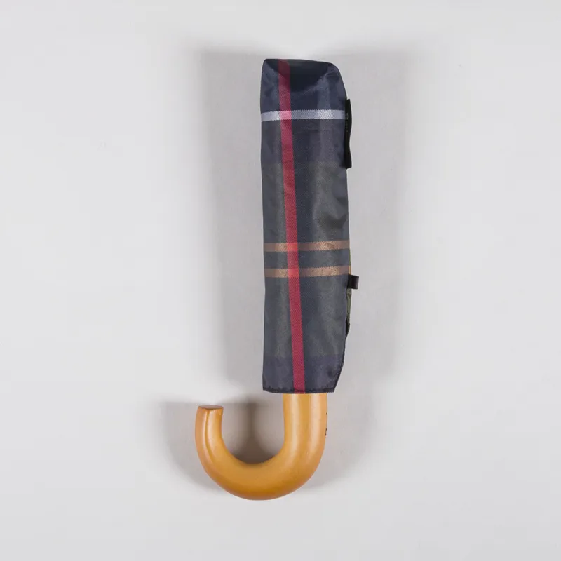 Barbour Tartan Mini Umbrella Classic-2
