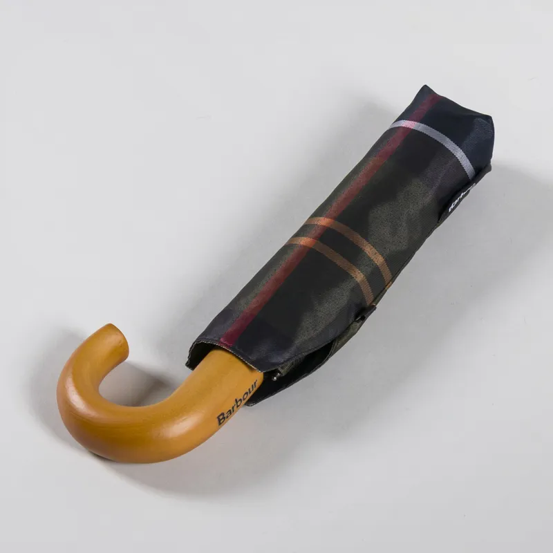 Barbour Tartan Mini Umbrella Classic-1