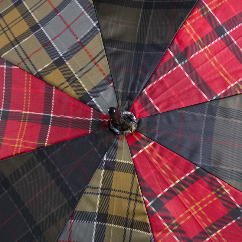 Barbour Tartan Umbrella Multi-9