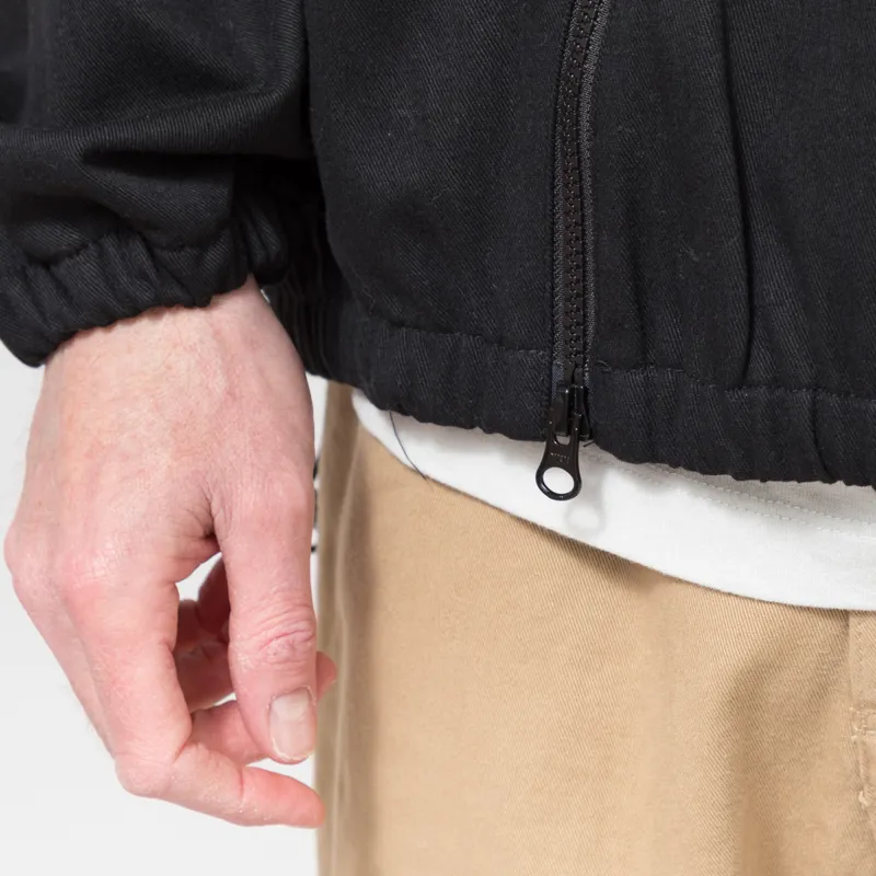 Umbro x Fabric Room 01 Zip Through Drill Top Black-9