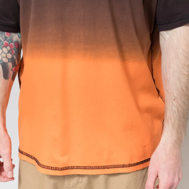 Umbro x Fabric Room 01 Colour Fade T Shirt Black Orange-4