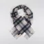 Barbour New Check Tartan Scarf Sand Beige Plaid