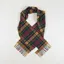 Barbour New Check Tartan Scarf Harvest Gold