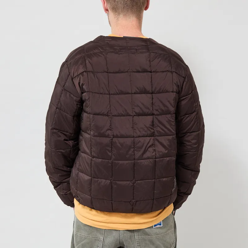 Universal Works x Taion Down Cardigan Brown-2