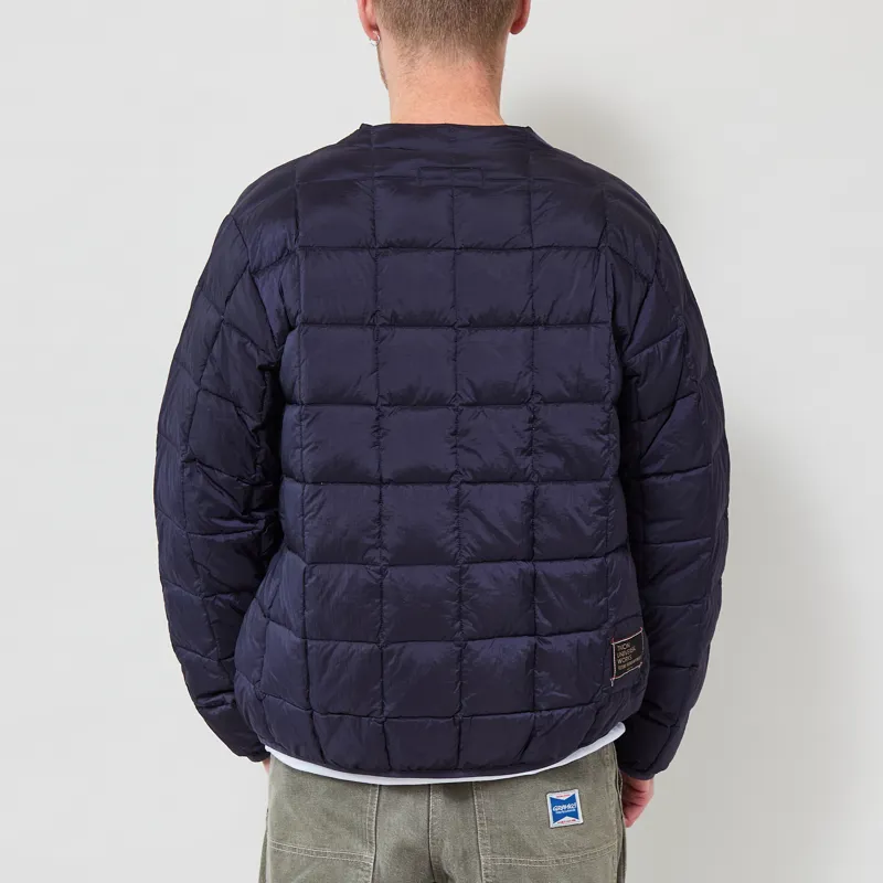 Universal Works x Taion Down Cardigan Navy-2
