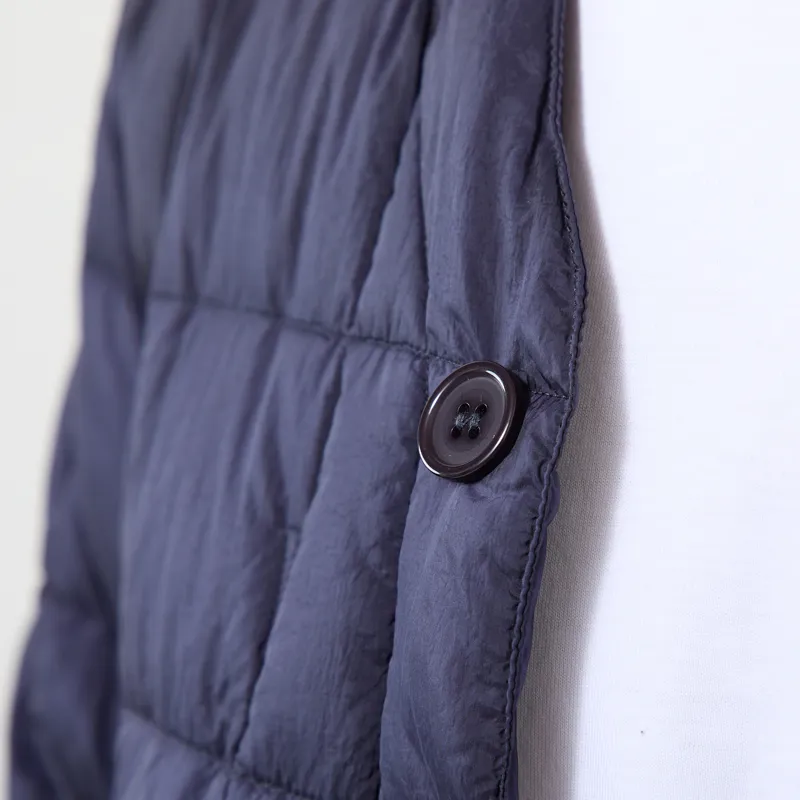 Universal Works x Taion Down Cardigan Navy-5