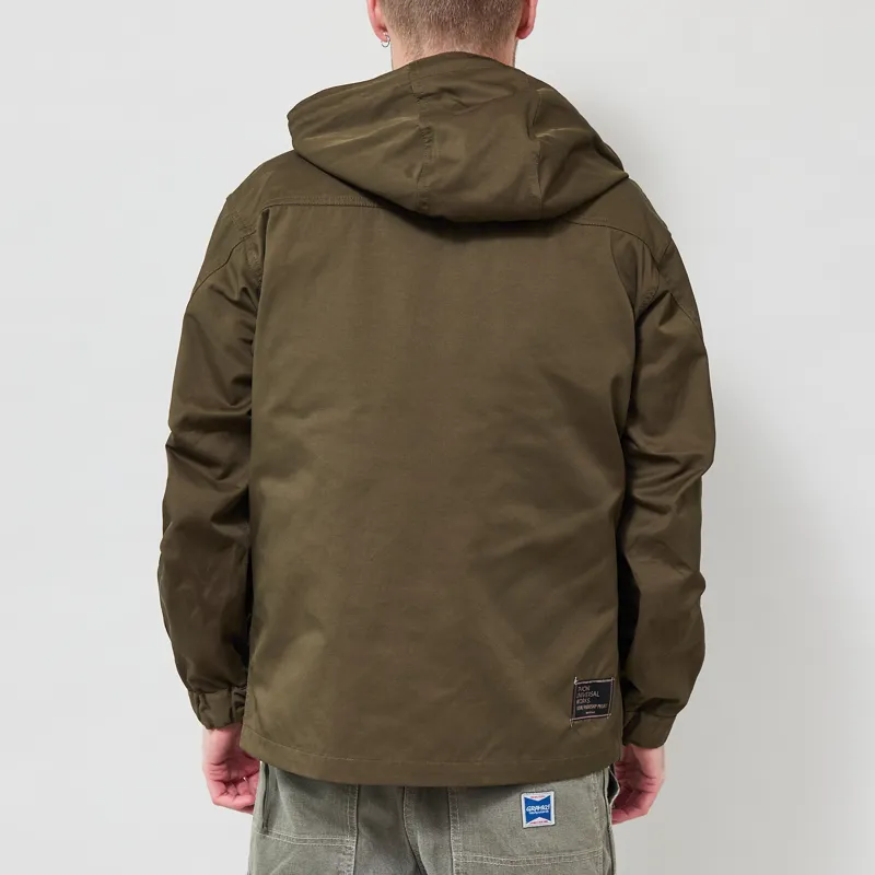 Universal Works x Taion Down CR RAF Jacket Olive-2