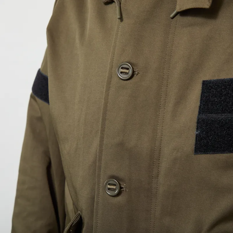 Universal Works x Taion Down CR RAF Jacket Olive-9