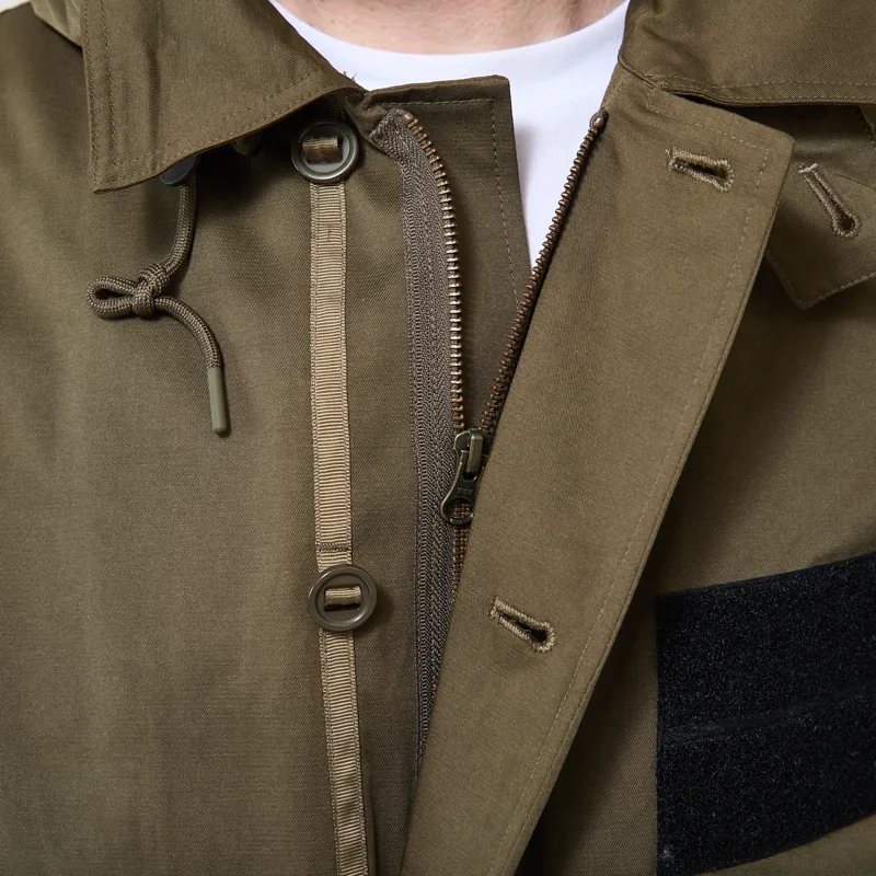 Universal Works x Taion Down CR RAF Jacket Olive-8