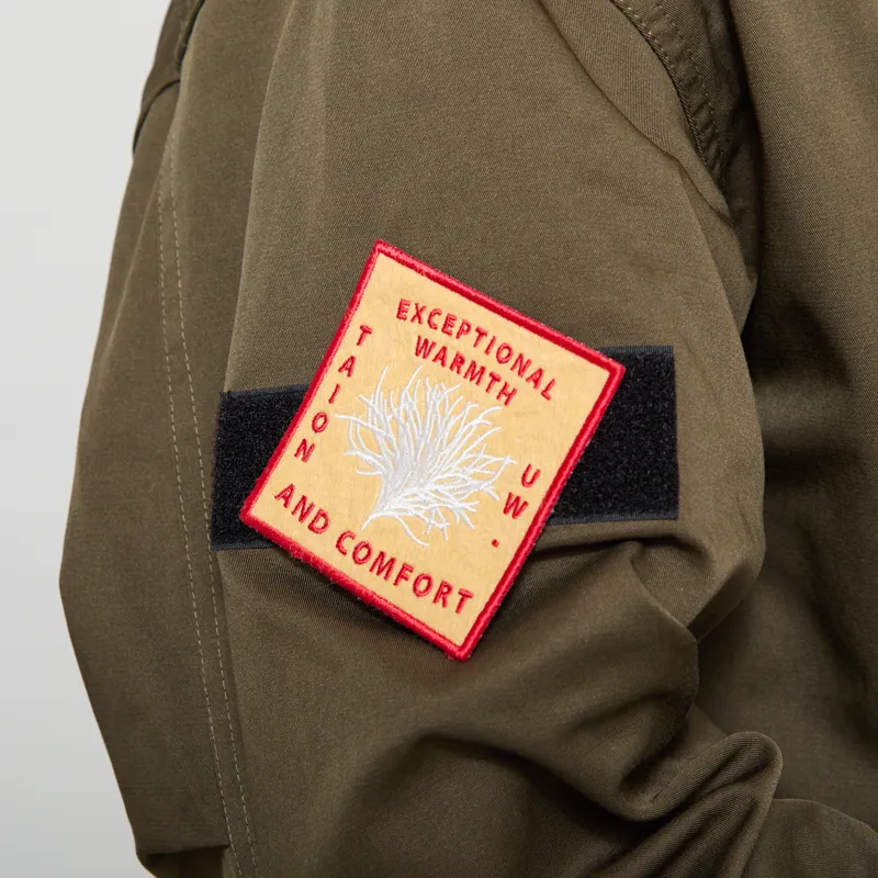 Universal Works x Taion Down CR RAF Jacket Olive-13
