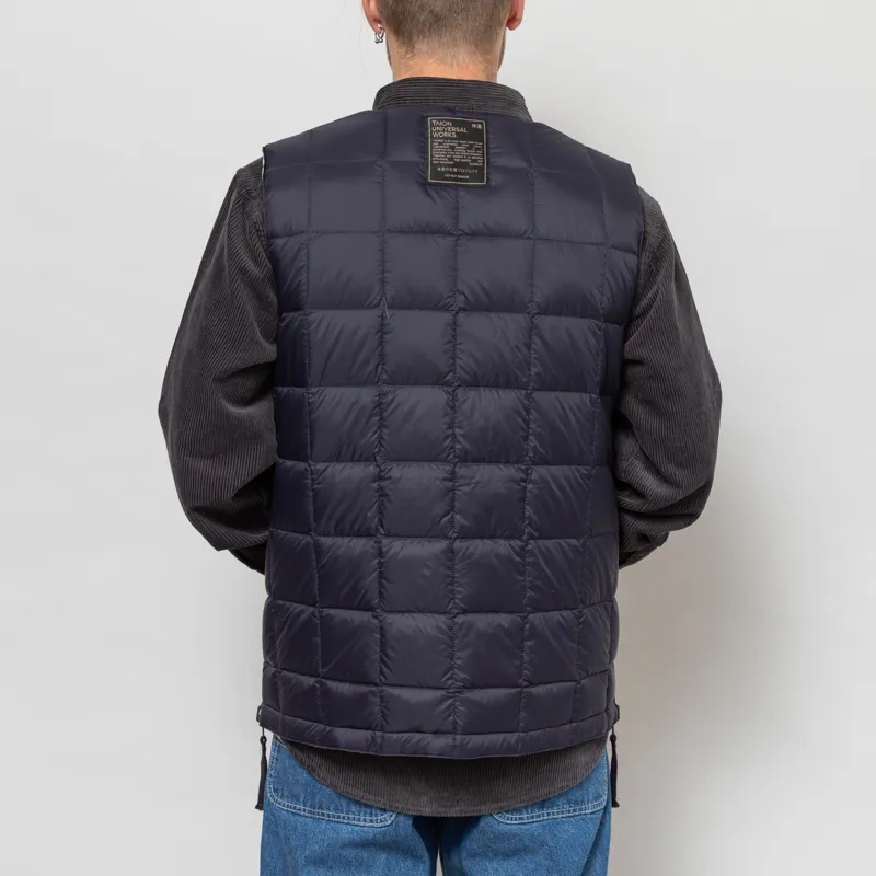 Taion x Universal Works Reversible Military Line Vest Dark Navy-5