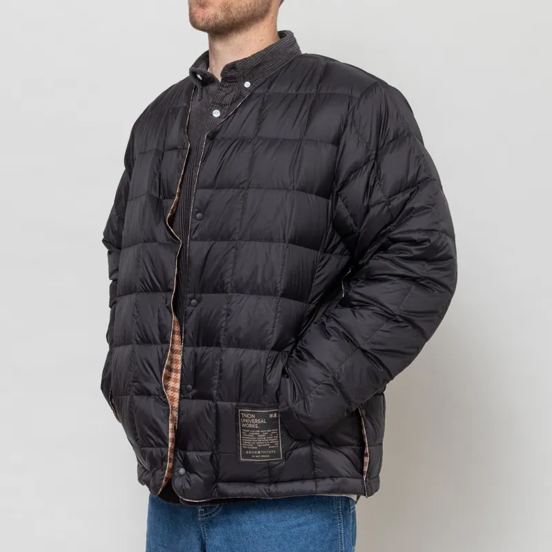 Taion x Universal Works Reversible Military Line Jacket Black-2