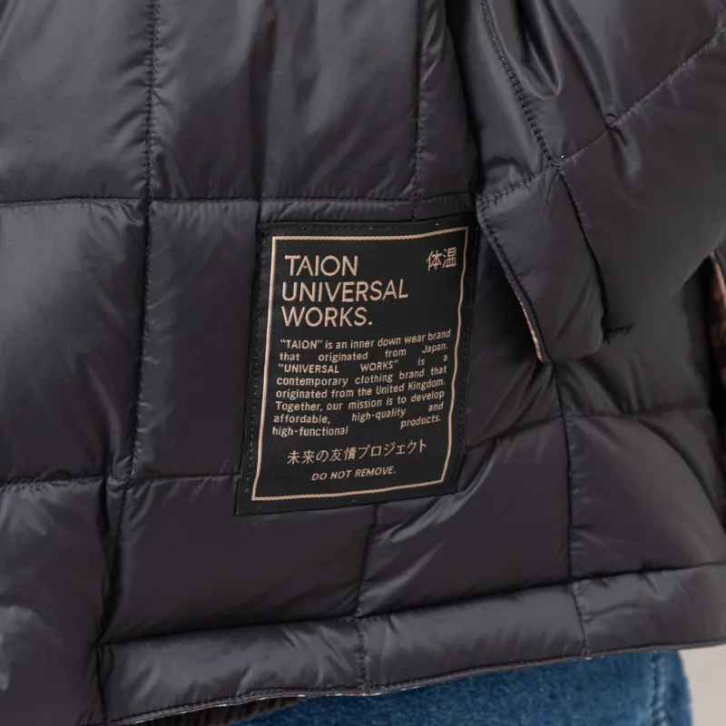 Taion x Universal Works Reversible Military Line Jacket Black-8